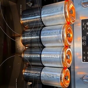 Small Vintage Metal Canister Set